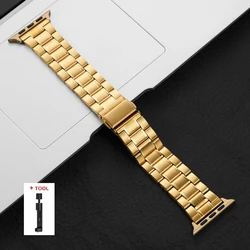 Premium Stainless Steel Watch Straps - Sleek Metal Band - S11 10 - 42MM (G)