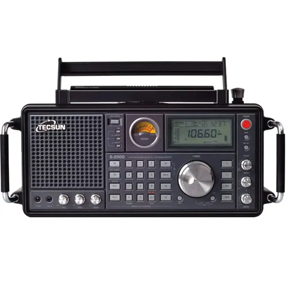 

TECSUN S-2000 полная полоса ssb однополосная авиационная полоса FM стерео Двухканальное выходное высококлассное домашнее радио