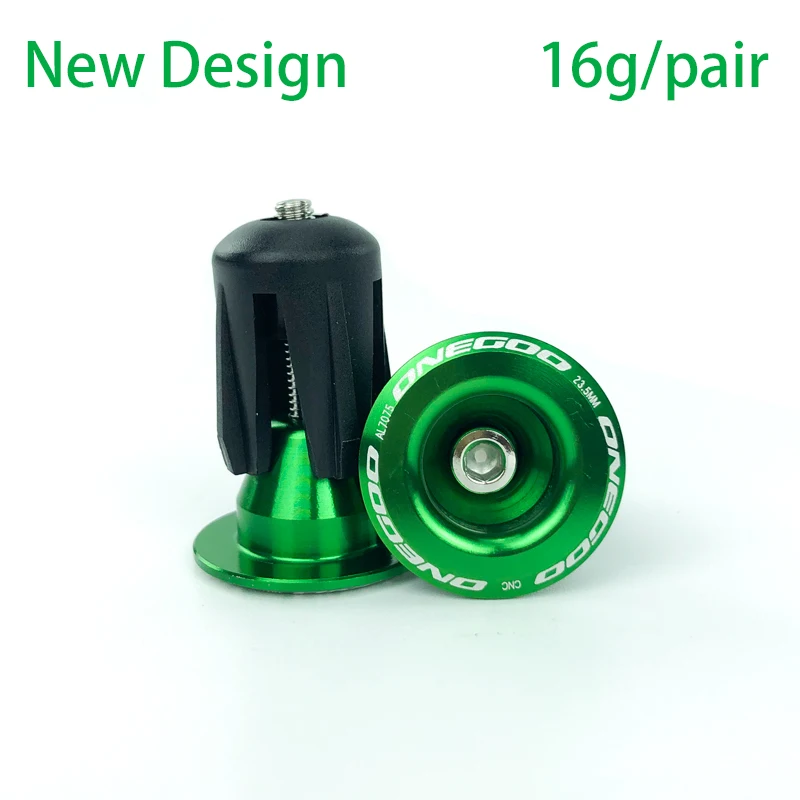 Gipsy ONEGOO Aluminium Alloy Bike Handlebar Grips with End Caps