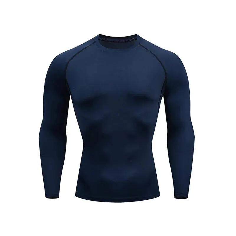 Fitness Clothing Men's Long Sleeve Running Basketball Training Basecoat T-shirt Tight Fit High Elastic Fast Dry Compression compression t shirt sport t shirt running t shirts fitness clothes running t shirt men t shirts