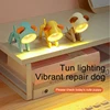 LED Mini Night Light Cute Dog Deer Foldable Desk Lamps Desktop Ornament Book Light Kids Room Bedside Bedroom Decor Holiday Gifts 1