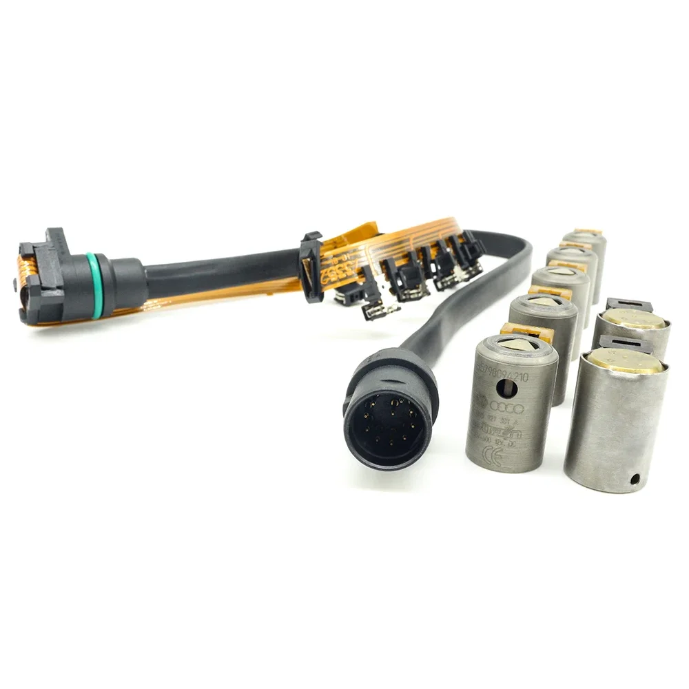 Transmission Oil Control Solenoid Pack 01M Transmission Solenoid Kit Harness For VW Golf MK4
