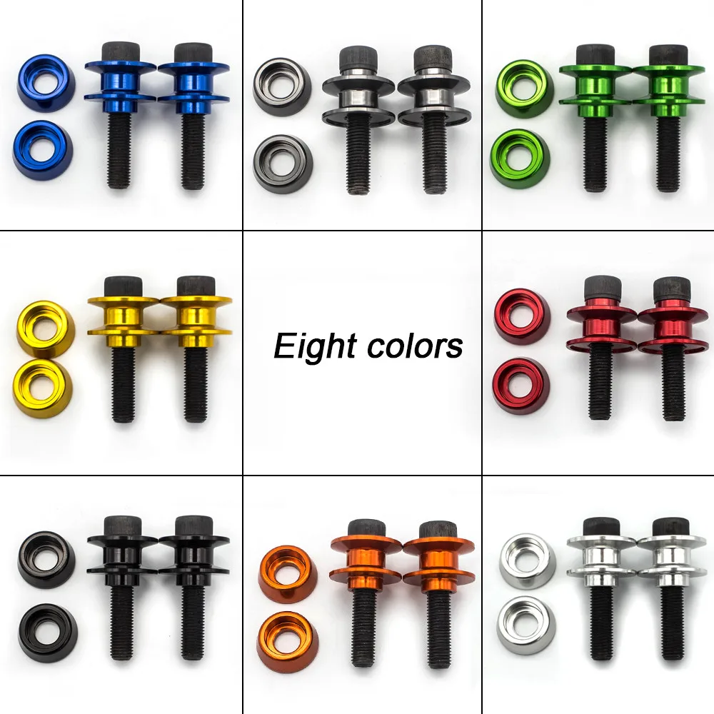 8Mm Slider Stand Screws For Ducati Monster 600 620 695 750 800 1000 Hypermotard 796 Motorcycle Accessories Cnc M8 Swingarm Spool