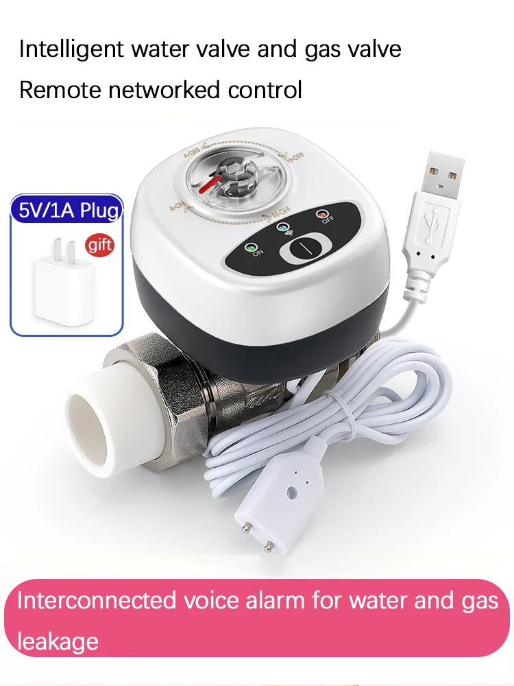 eWelink APP WiFi Smart Valve Water Gas Shutoff Automated Ball Valve DN15/DN20/DN25 Wireless Control For Alexa Google Alice eWelink APP WiFi Smart Valve Water Gas Shutoff Automated Ball Valve DN15/DN20/DN25 Wireless Control For Alexa Google Alice