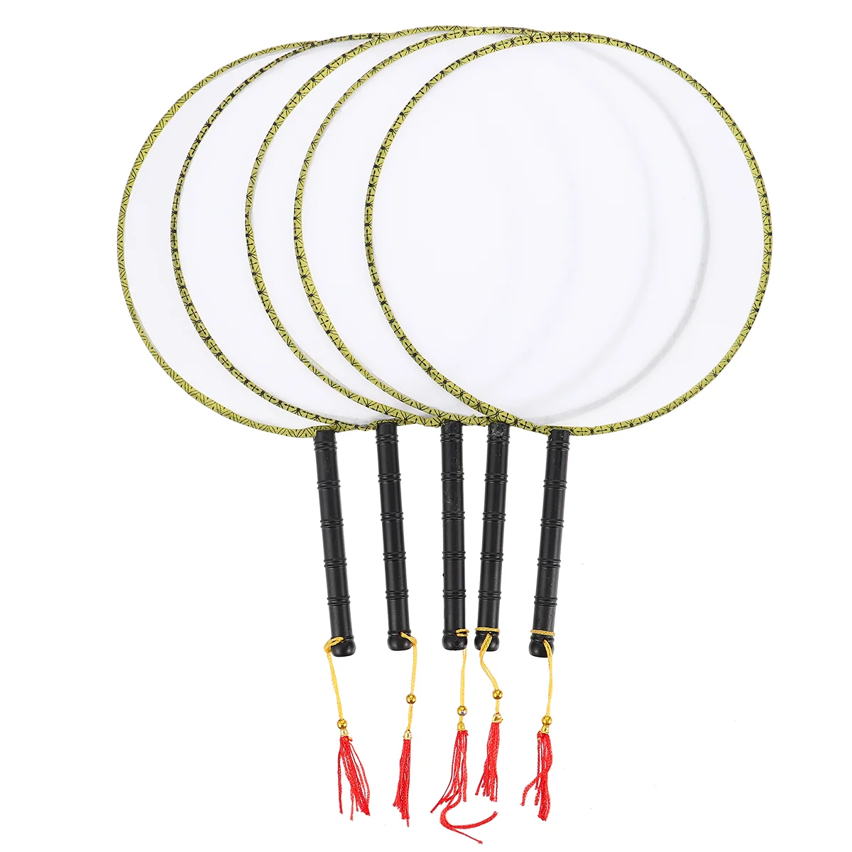 

Birthday Party Folding Fan DIY Coloring Fan Wedding Bridal Photo Prop Classic Fan Chinese Ancient Hand Fan Kids Craft Fan