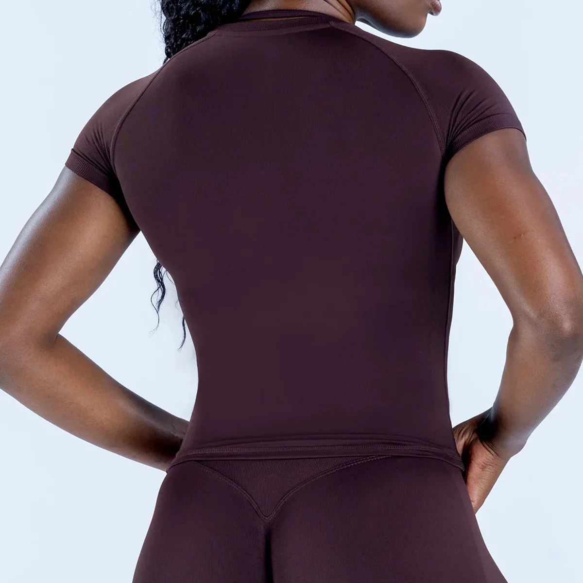 Short Sleeve Crop Top Women's Lightweight Yoga Workout Gym Shirt Longline Sports Stretchy Fitness Top 15 Sb8bf9eef6113462b9ad792ed5b9f47e1i