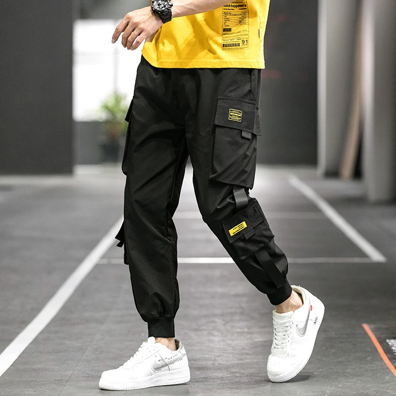 2022 Spring Summer Men Casual Jogger Fitness Cargo Pants Mens Jogger