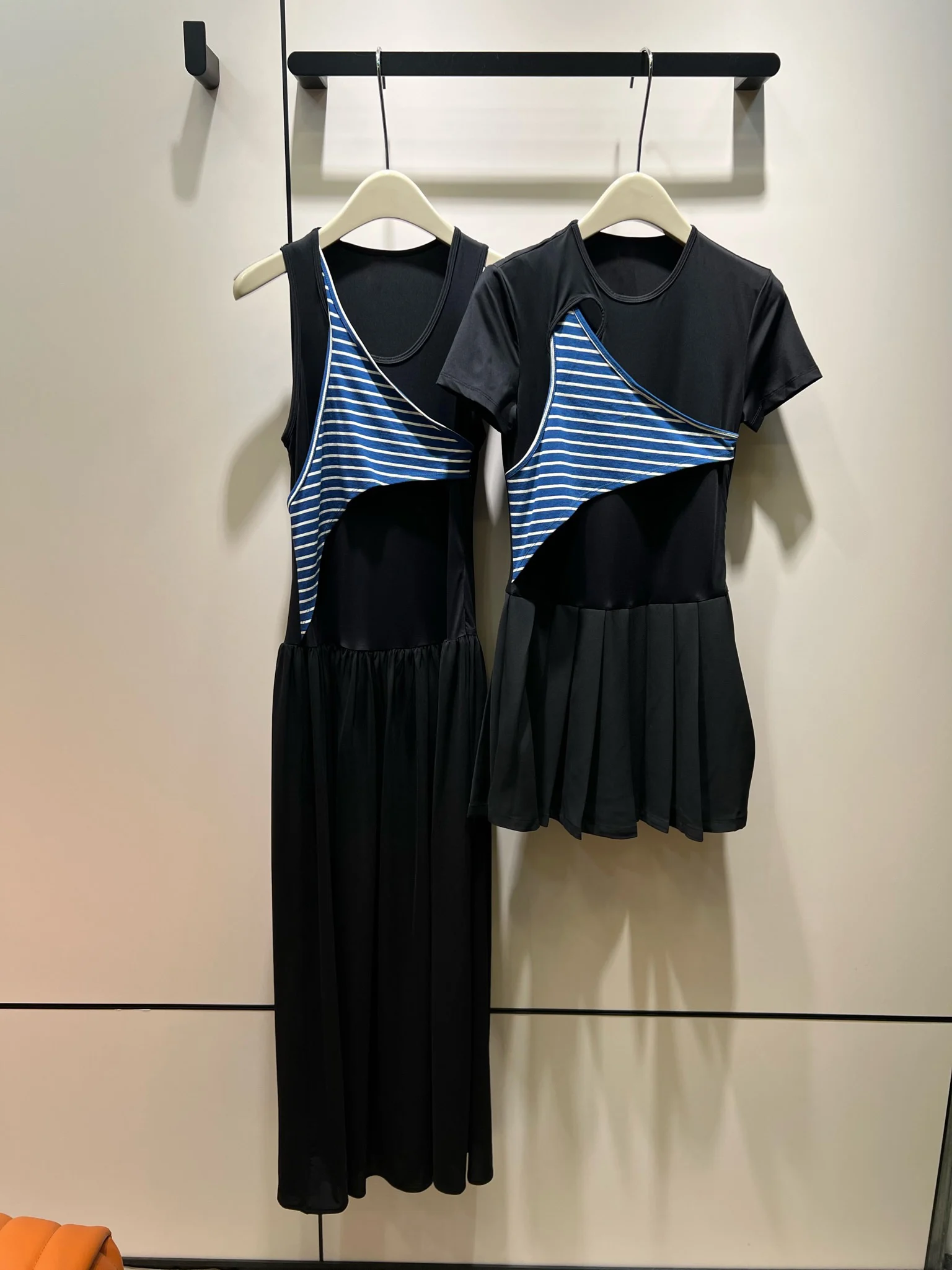 

Женское платье-жилет без рукавов, длинная юбка в полоску со снижением талии, стройнящее милое платье, 2023
