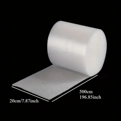 Durable Transparent Foam Protection Film - Shockproof and Vibration - Resistant for Mailing and Office Use (White)