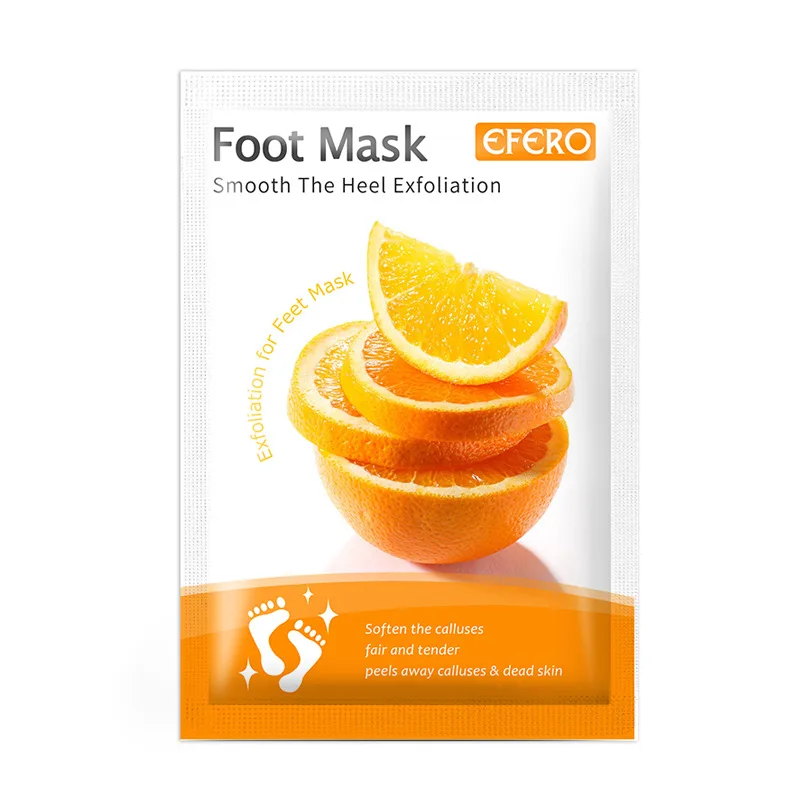 

1 Pair Fruit Feet Exfoliating Foot Masks Spa Pedicure Socks Exfoliation Scrub Remove Dead Skin Heels Foot Peeling Anti Cracked