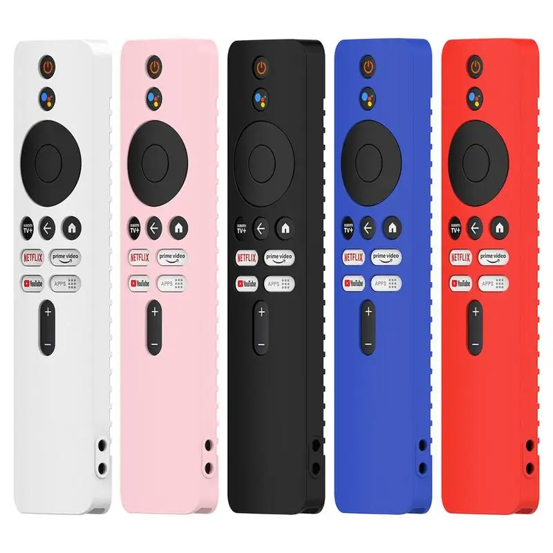 Silicone Remote Case Remote Case ForXiaomi 4K TV MiBoX 2nd Gen Remotes TV Stick Control Cover Silicone Shockproof Skin-Friendly Remote Protector