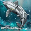 New RC remote control shark diving bionic fish summer water Children's electric modular battery toy 3