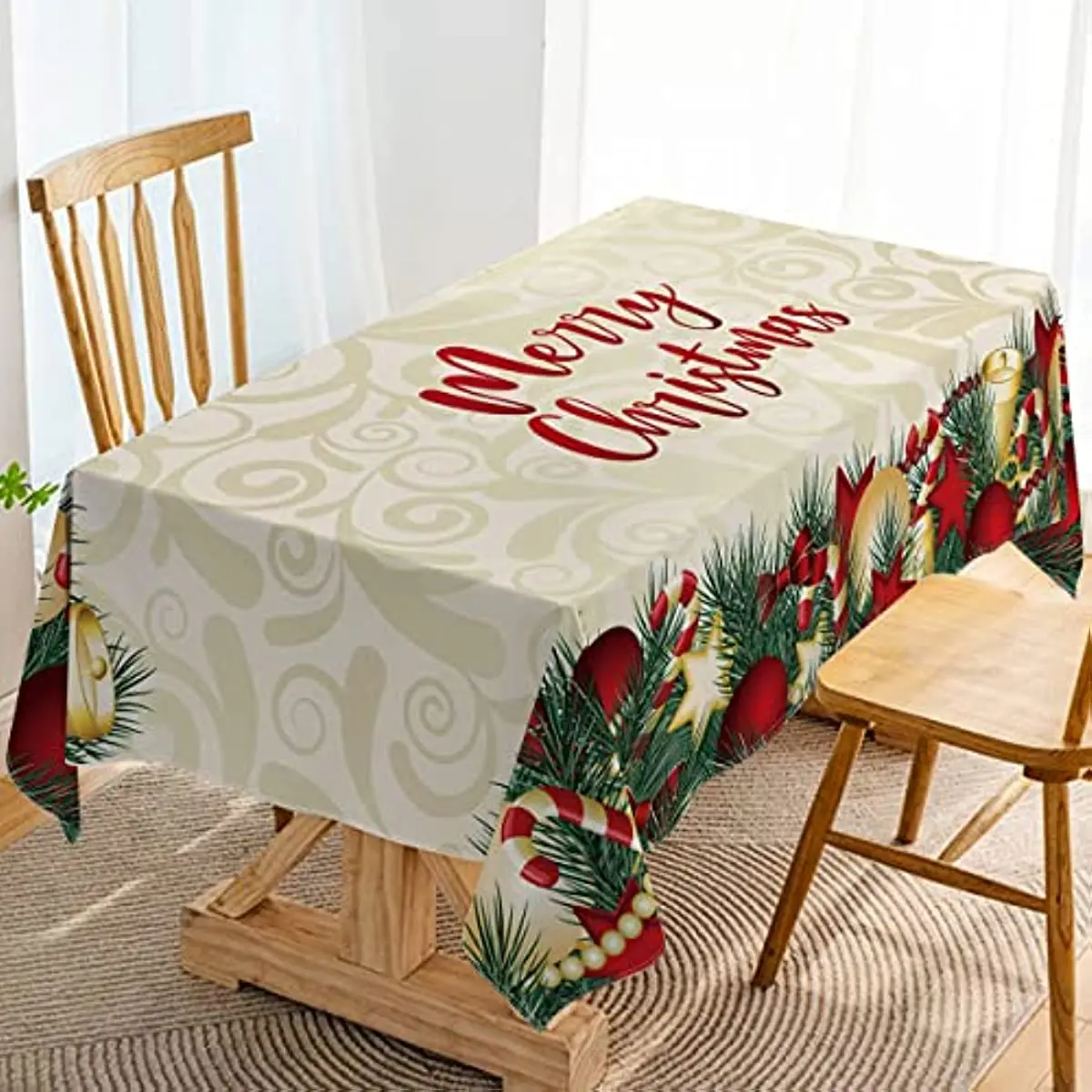 Christmas Decorations 2021 Table Cloth Home Goods Christmas