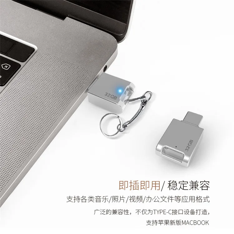 USB C Type USB3.0 Flash Drive PD059 64GB for Andriods SmartPhone Memory MINI Usb Stick
