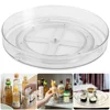 Turntable Organizer Multifunction Clear Rotating Storage Trays Plastic Kitchen Turntable Spice Rack Cosmetic Makeup Organizer 1