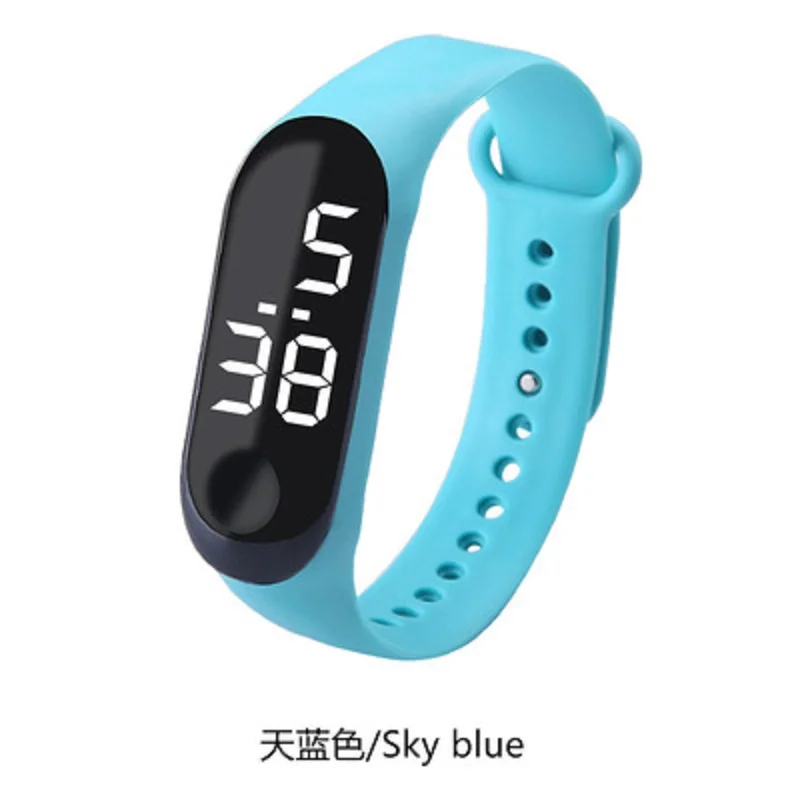 Children's Watches for Kids LED Electronic Display Watch Cartoon Girls Boys Cute WristWatch Sport Waterproof Women Student Gifts
