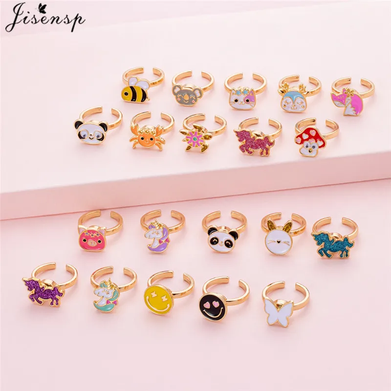 Adjustable Rotatable Butterfly & Daisy Anti-Stress Fidget Ring