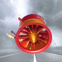 Ventilador de conductos de Metal completo JP 90mm EDF con Motor sin escobillas: 4250 KV1050(12S), KV1330 4250 (8S), 4250 KV1750 Motor(6S) - Imagen 2