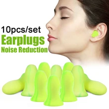 

2/10Pcs Sleeping Ear Plugs Noise Reduction Sound Insulation Earplugs Soundproof Sleep Anti-Noise Sleeping Aid Ear Care Reusable