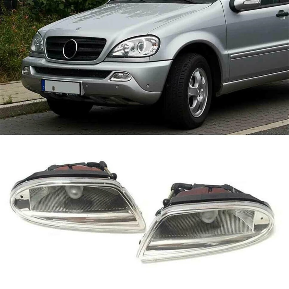 

​Pair Fog Light Assembly for Benz W163 ML320 ML350 ML430 ML500 1638200428