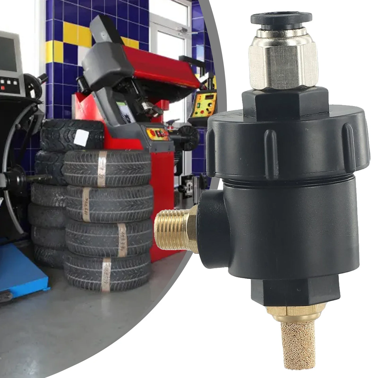 G1/8 Tire Changer Quick Relief Valve Bead Breaker Release Dump Valve Tire Dismantling Machine Safety Parts