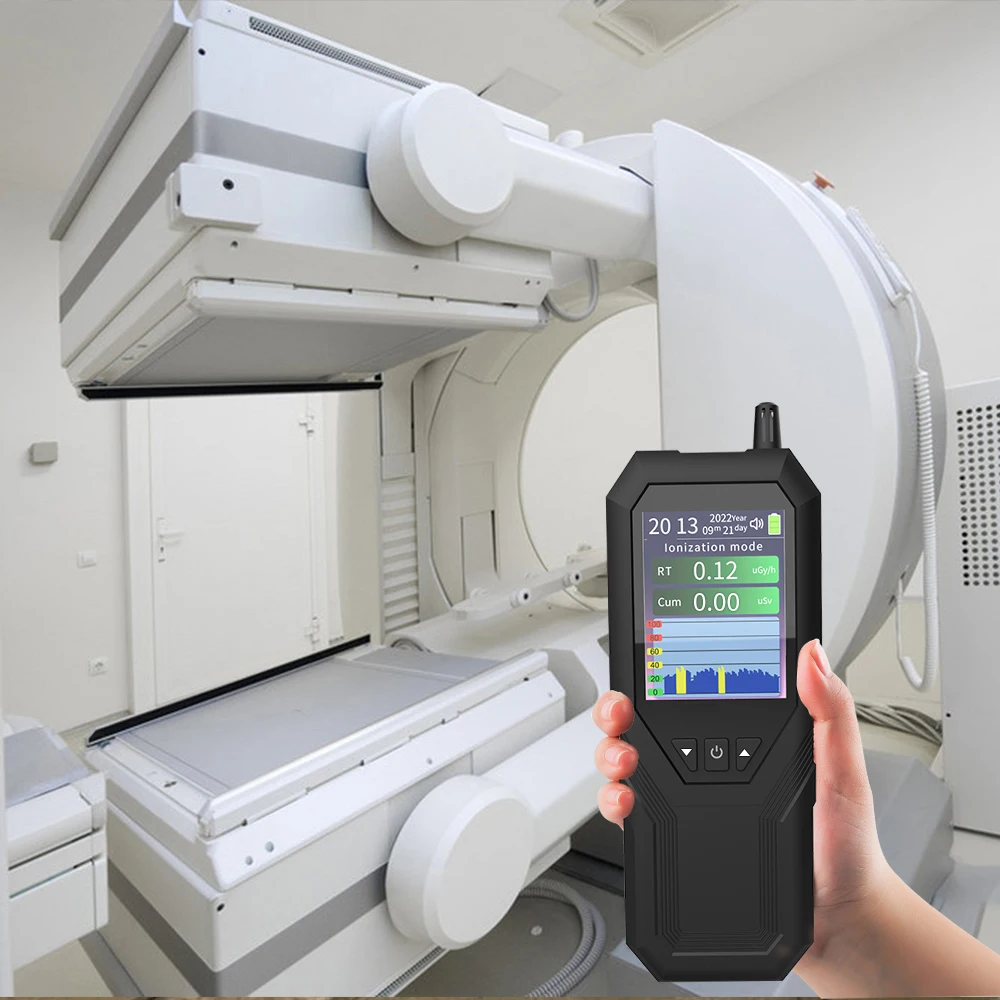 DM157 Handheld Nuclear Radiation Detector Geiger Counter Personal Dosimeter EMF Meter X Y &beta; Ray Electromagnetic Radiation Tester