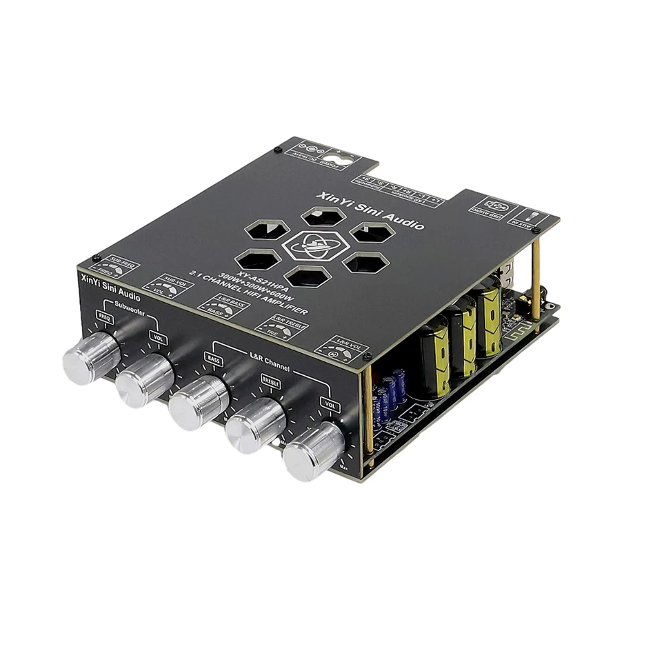 AS21HPA High-Power Bluetooth Digital Sound Amplifier Board 2.1