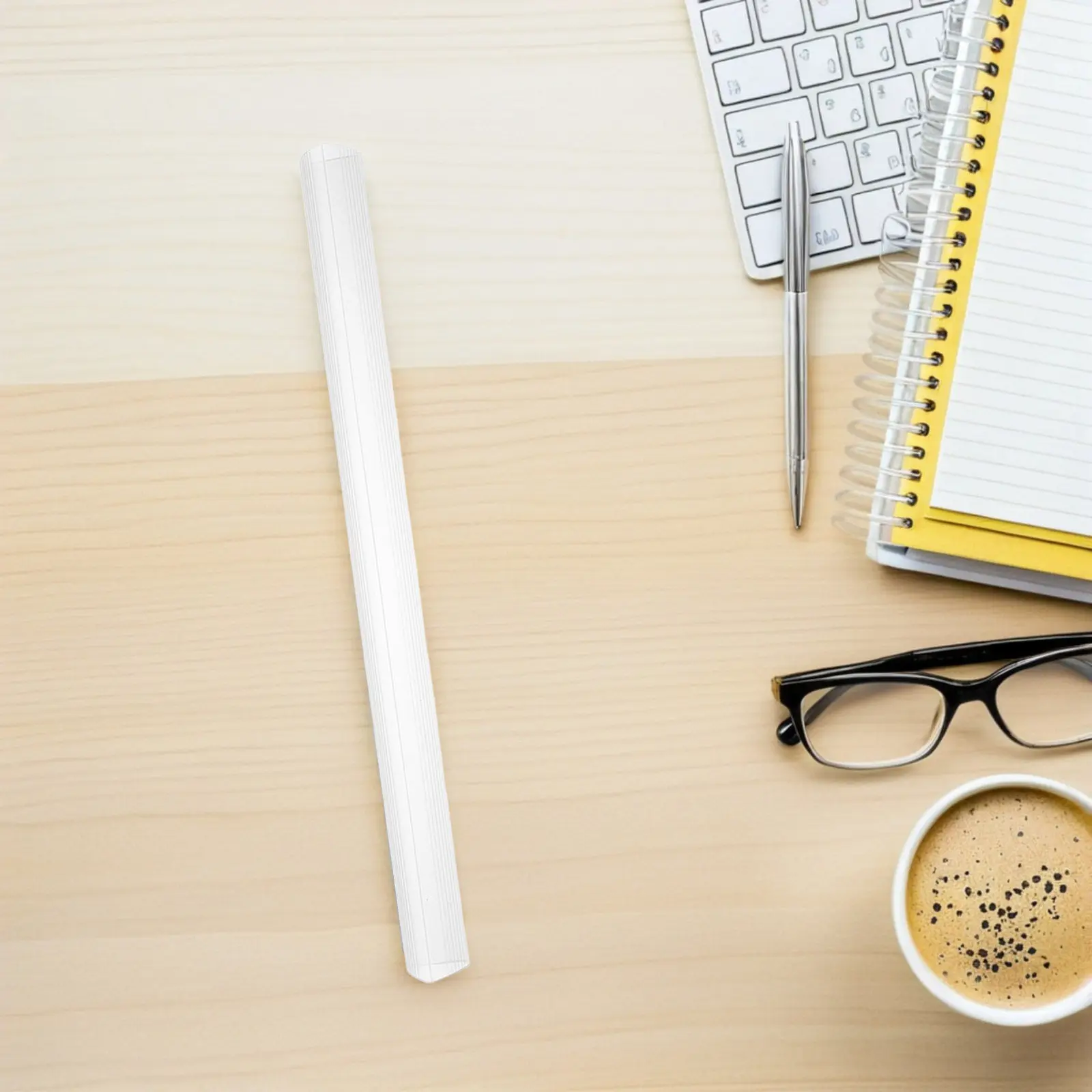 10Pcs 문서 바인더 바 플라스틱 슬라이드 그립 척추 바인딩 바 23Mm 폭 A4 파일 보고서 사무실 학교 종이 고정 장치