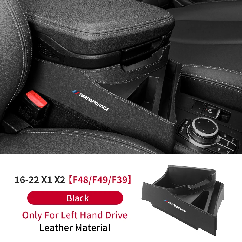 LIULAOGEN Sur Mesure Remplisseur D'Espace Siège De Voiture Pour BMW X1 F48 2016-2022,Voiture Siège Bouchon D'éCart,Remplissage De Siège Intérieur Accessoires,A