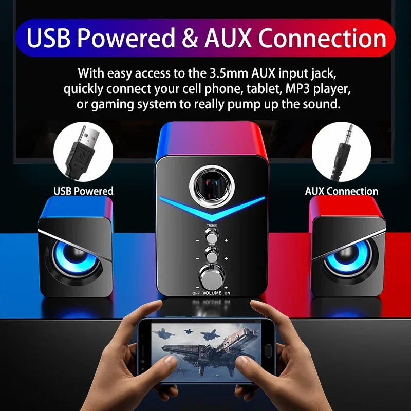 Home Theater System Caixa De Som PC Bass Subwoofer Bluetooth Speaker Computer Speakers Music Boombox Desktop Laptop Altavoces TV bluetooth speaker,computer speakers
