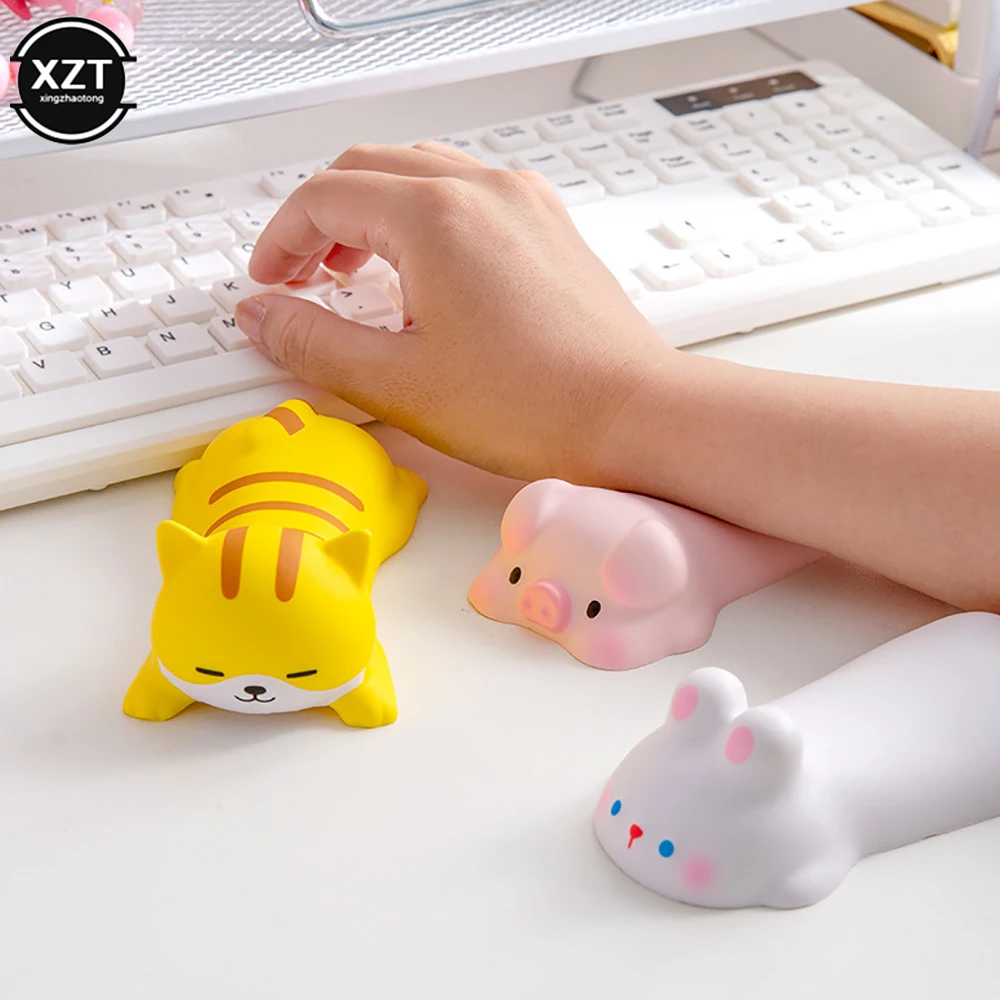 Ergonomic Mouse Pad Cute Wrist Rest Support Mat for Computer Laptop Desk Wrist Pad Soft Mousepad Kawaii Office Supplies