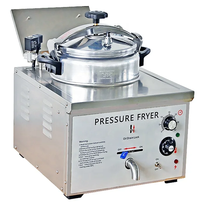 Broaster Chicken Pressure Fryer, Capacity: 12 Pcs Chicken, 3500 W