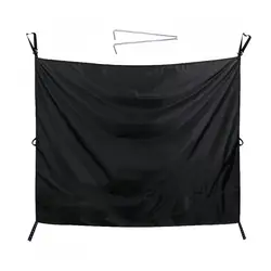 Oxford Cloth Privacy Shade Curtain for Vehicles - Rear Door and Divider Coverage (A)