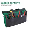 AIRAJ 13 Inch Tool Bag Electrician Multifunctional Strong Durable Oxford Thickened Woodworking Storage Portable Handheld Bag 3