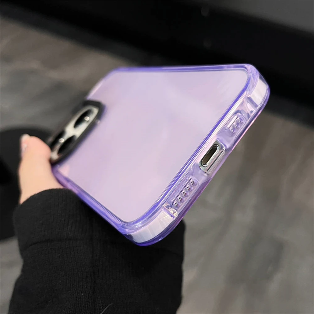Purple Best Bumper Case For Iphone 11 Neon Fluorescent Color