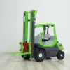 1/14 RTR Mini RC Hydraulic Forklift Metal Wheeled Transfer Car DIY Painted Finished Folk Lift Truck Cars Vehicle Model Boys Toys 3