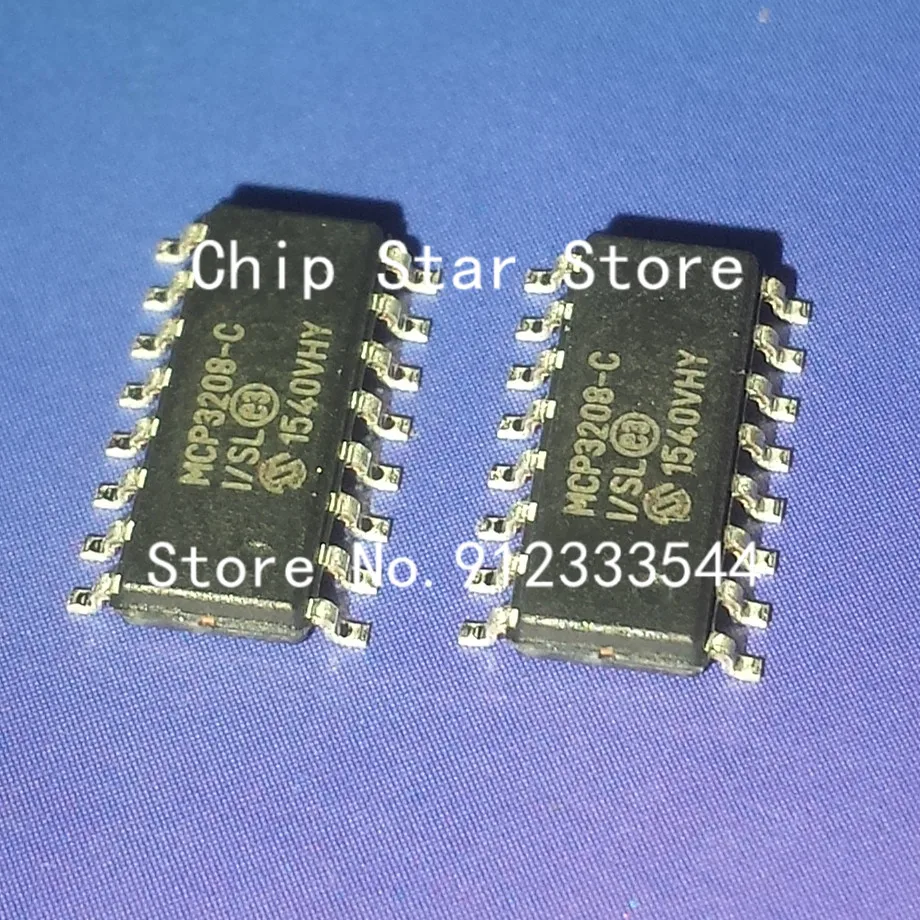 

5-50 шт. MCP3208-CI/SL MCP3208T-CI/SL MCP3208 SOIC14 аналоговый цифровой конвертер 12 бит 100 kSPS 100% новый и оригинальный