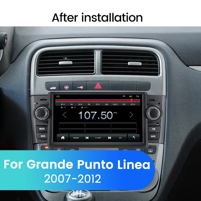 Autoradio Gps Fiat Grande Punto de 2005 à 2009