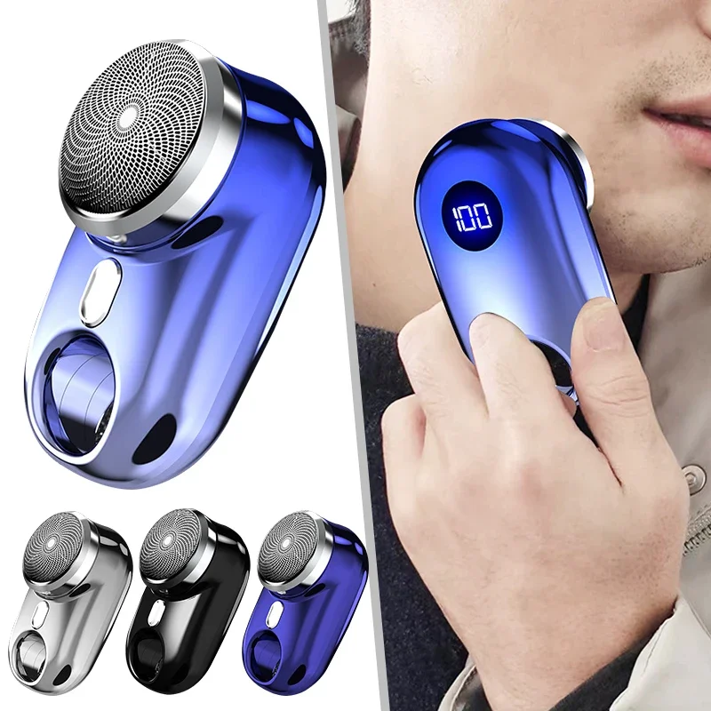 

New Mini-shave Portable Electric Shaver USB Rechargeable Electric Shaver Face Cordless Shavers Wet Dry Painless Shaver Machine