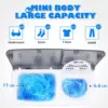 Portable Washer Machine  Capacity Mini Washing Machine 2 in 1 Compact Washer and Dryer Combo Twin Tub Laundry 3