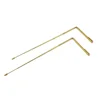 Paranormal Hunting Dowsing Rods Search Veins Water People 2pcs 57cm Access Adjustable Brass Detectors High Quality 1