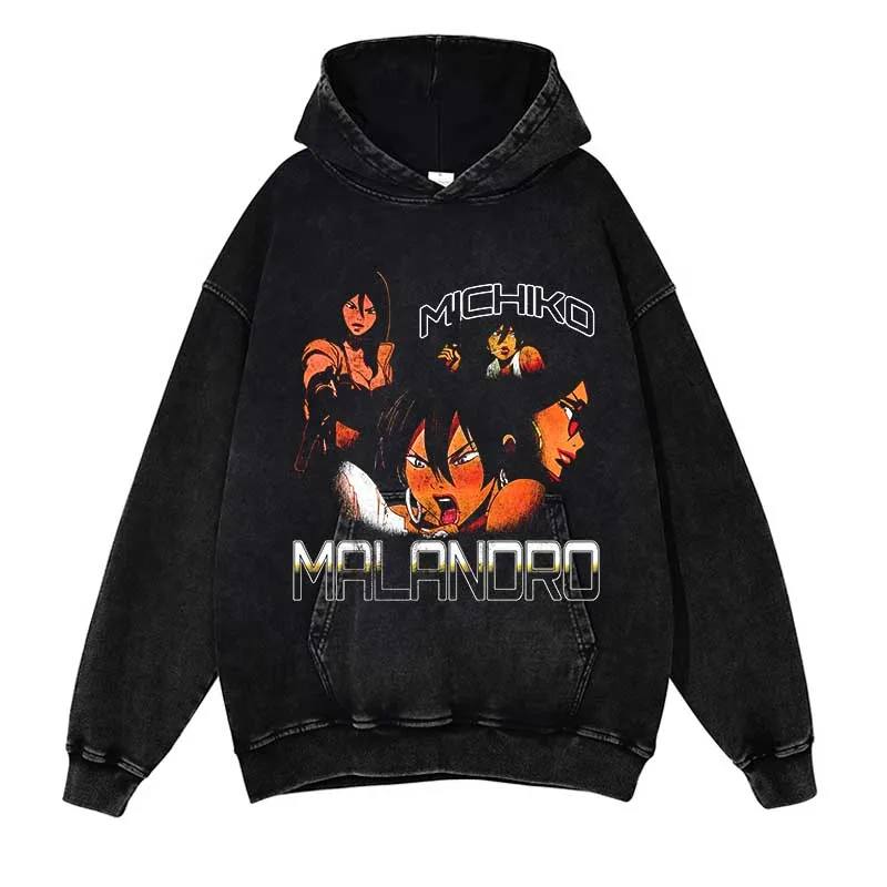 

Oversized Loose Unisex Hoodie Sweatshirts Anime Casual Fashion Streetwear Manga Sweatshirt Graphic Print Men's Sweatshirt
