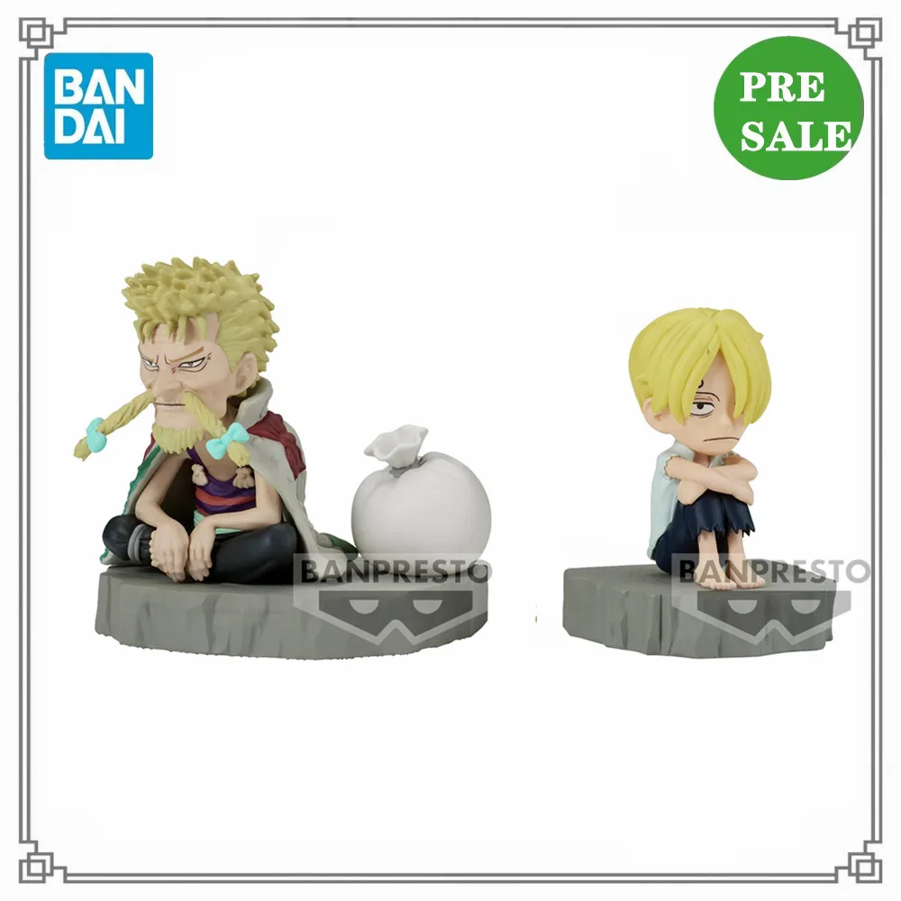 One Piece Wcf Zeff Sanji Anime Original World Figura Da Collezione Log Stories Pvc Action Figure Bandai Toys For Children Gifts