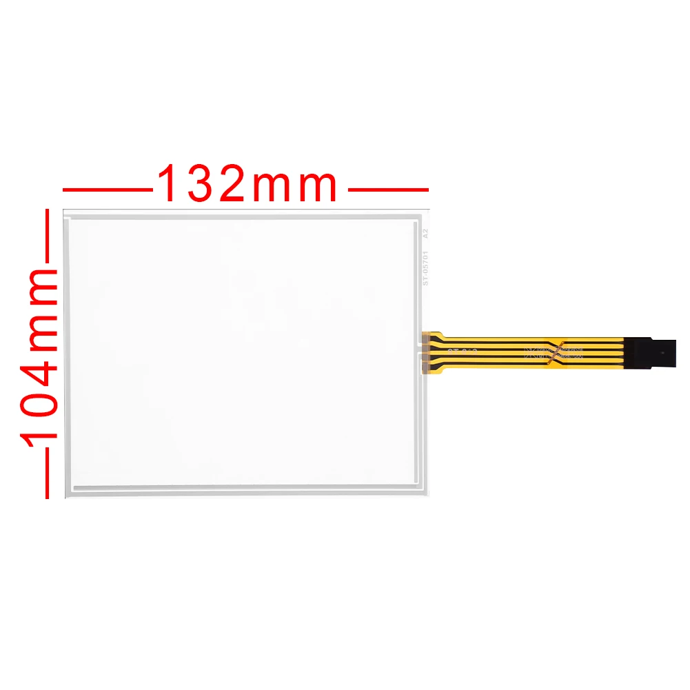 

New for 5.7inch 132*104mm Handwriting Resistance Screen Panel 4-Wires