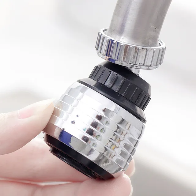 360 Fokos Forgatható Csaptelephosszabbító Víztisztító Fürdőszoba Konyhai Kiegészítők - Image 4