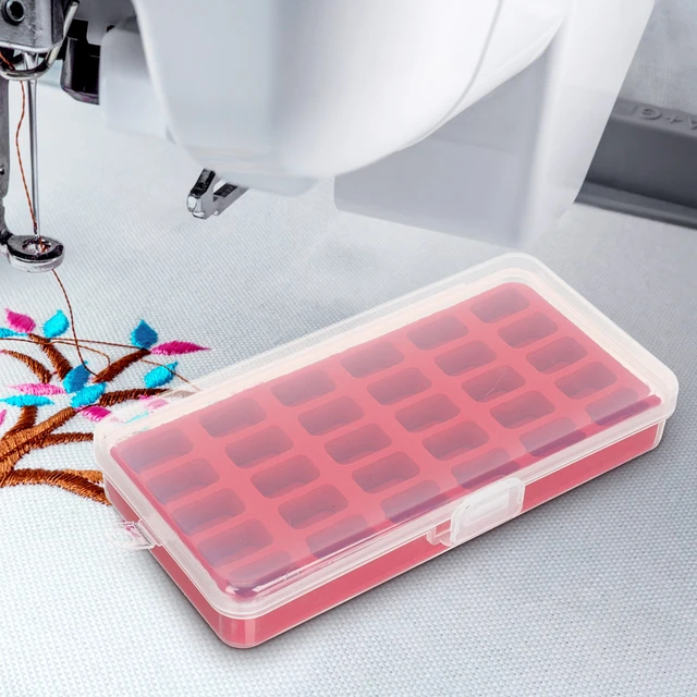 Embroidery Needles for Hand Sewing Plastic Organiser Tray Small Bobbins  Container - AliExpress