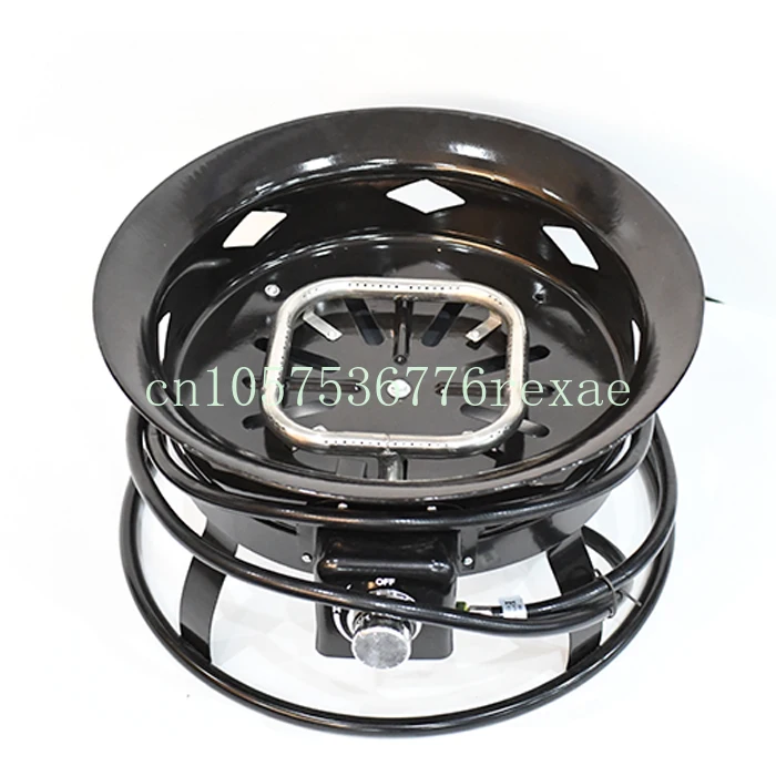 Commercio All'Ingrosso Rotondo In Metallo Riscaldatore A Gas Da Giardino Braciere In Acciaio Corten Per Esterni A Gas Fire Bowl