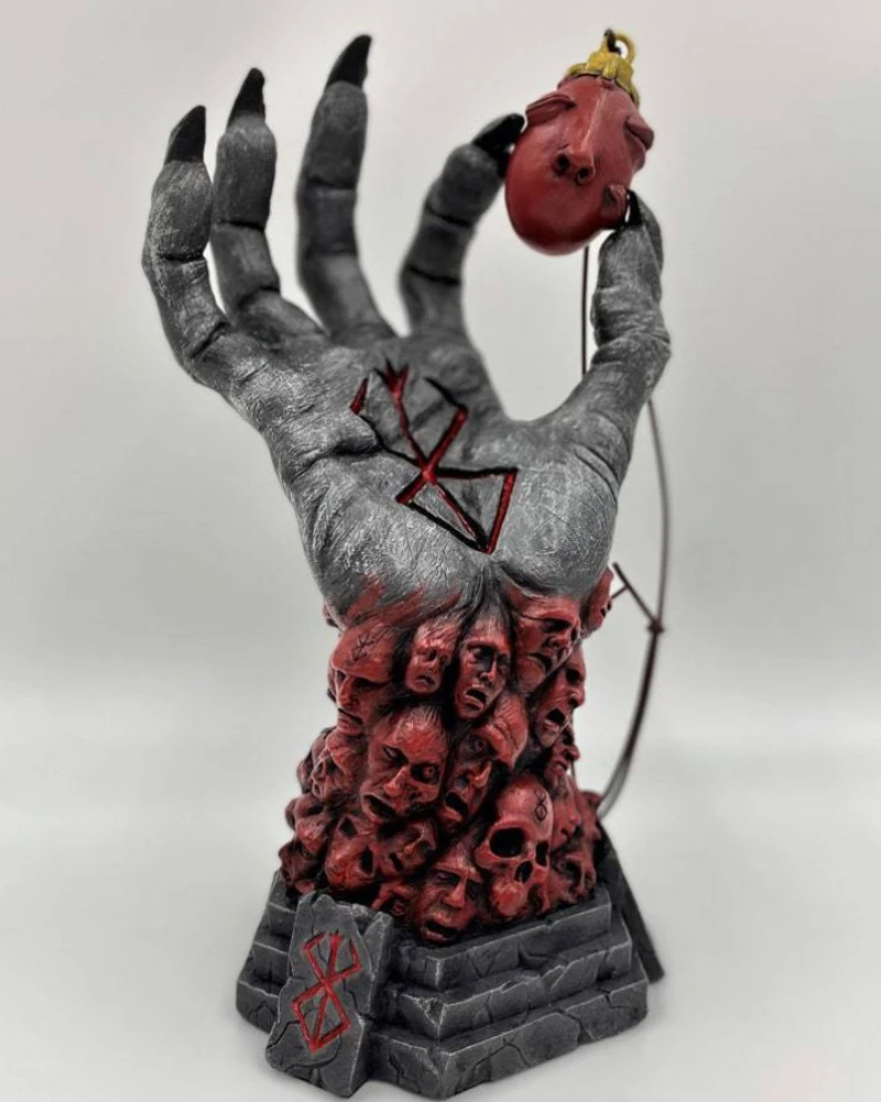 

New Berserk Hand of God Furious Hand Resin Artwork Decoration Halloween