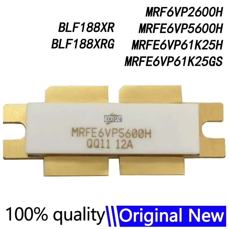 고주파 튜브 재고, BLF188XR, MRFE6VP61K25H, MRFE6VP5600H, MRFE6VP2600H, MRFE6VP61K25GS, BLF188XRG