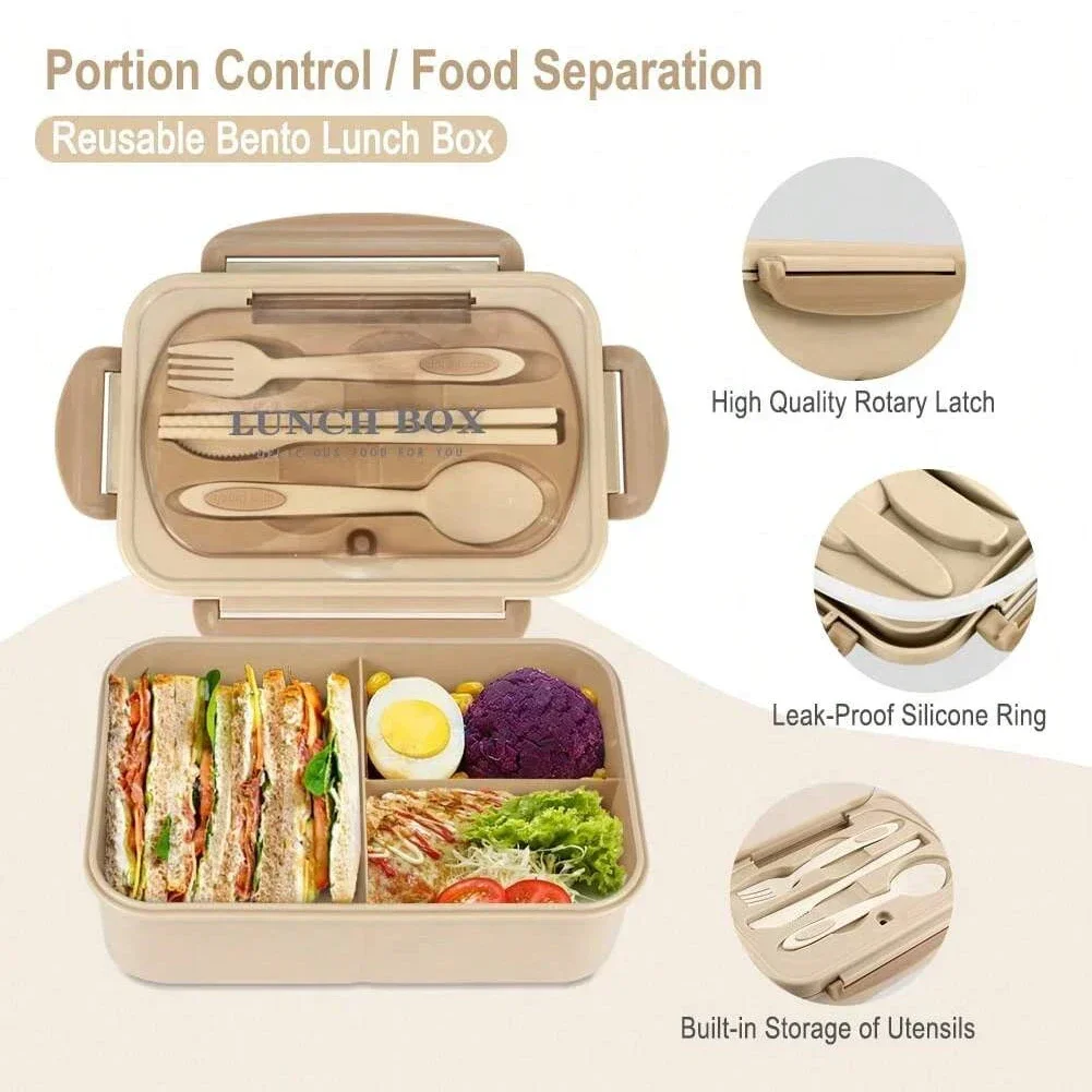 Compartment Bento Lunch Box 3